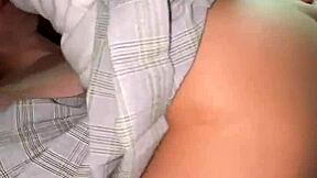 Casero clip of Mexican chick sucking and fucking outdoors public style