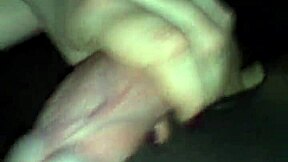 damn this amateur in pantyhose lingerie gives a quick cum handjob explosion