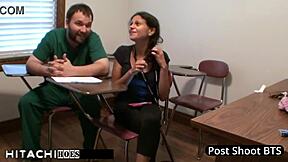 Hey, that troubled teen Yesenia Sparkles is shaking from those mandatory Hitachi orgasms the doctor forces on her in Tampa