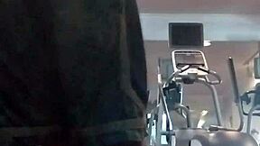 athletic black teacher works out solo in dorm showing skinny fitness body