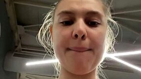 Teen Works Out Hard Then Fingers Pussy To Orgasm In Gym