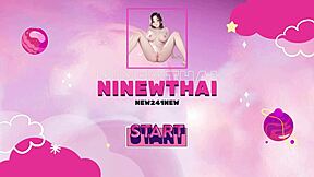 น้องนินิว horny thai teen plays tight pussy with toys
