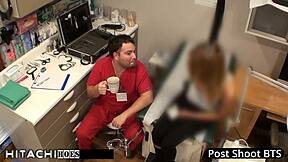 Patient Maria Santos Endures Doctor's Forced Hitachi Orgasms!