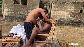 ex girlfriend fucks me outdoors on her wedding day bent over big ass wet pussy