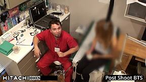 Patient Maria Santos Endures Doctor's Forced Hitachi Orgasms!