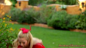 Milf Stepmom Pussy Licked by Teen Cheerleader 18+