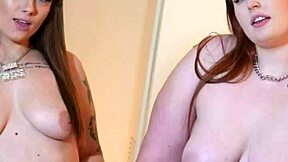 Richh Dess and Mia Dior BBW Lesbians Fuck Big Tits in Vegas BTS