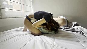 My best friend and I play steamy pillow games all night long babe
