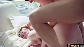 naughty all natural blonde amber moore rides monster cock with big ass and natural tits