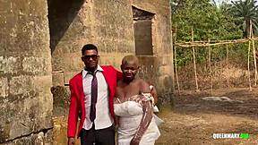 ex girlfriend fucks me outdoors on her wedding day bent over big ass wet pussy