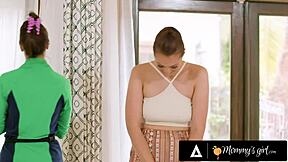 freshly graduated milf lexi luna loses control massaging bella rolland's body!