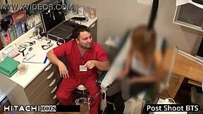 Patient Maria Santos Endures Doctor's Forced Hitachi Orgasms!