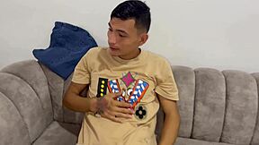 colombian babysitter's huge natural tits bounce during taboo interracial fuck
