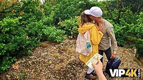 VIP4K Fucks Long-Haired Spanish Teen In Forest