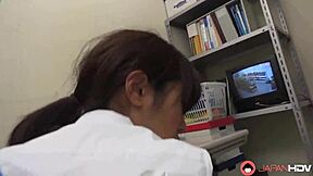 JAPANESE MAYUKA MOMOTA CRAVES OFFICE DICK RIDING UNCENSORED!