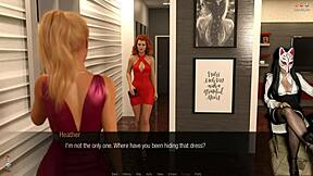 Jessica Oneil's Strap Stockings Upskirt Tease Hard News Episode 33