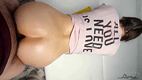 Watch Perfect Oiled Butt Slammed by Huge Cock Xsanyany!