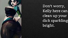 gwen feels sissy shame in faygrey's cuckold femdom joi assplay and chastity torment