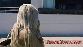 blonde teen dominated hardcore in changing room by big tits ash-blonde