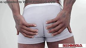 boschi pope flexes tats while stroking thick cock 💦😈