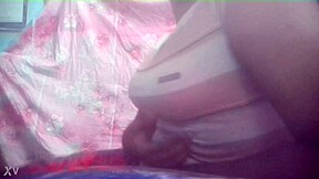 Bangladeshi Mithi shakes big tits in bra teasing her horny group on cam