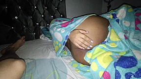 i sneak into my best friend's house just to watch his pregnant latina wife swallow my huge load pov