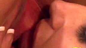 Smoking blondes ditch pool game for lingerie fingering and pussy licking orgasms