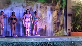SEXY FILIPINA GIRLS IN BIKINI CONTEST SHOWING OFF HOT BODIES!