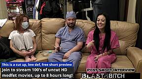 so blaire celeste backstage sucks patient cock pov then pussy cum blast