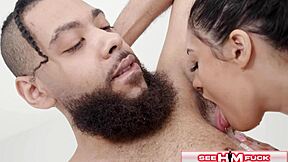 Serena Santos Devotes Total Worship to Majiik Montana's Body