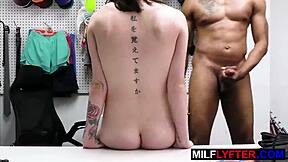 Milf Stepmom's Heart Races As Cops Bbc Pound Her For Taboo Theft Thrill