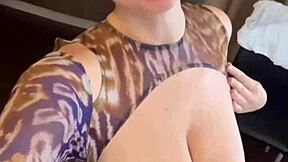 Water Spills Over Juicy Wet Big Natural Tits