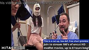 Nurse, is this mandatory? Your hitachi vibrator's making patient 135 squirt uncontrollably!