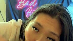 sucking balls and cock sloppy pov blowjob cumshot mouth facial after work