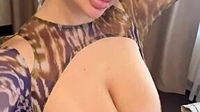 Water Spills Over Juicy Wet Big Natural Tits