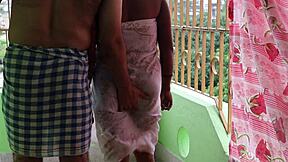 black indian mature housewife rims husband's asshole then sucks cock before fucking