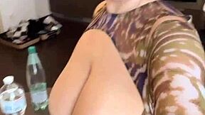 Water Spills Over Juicy Wet Big Natural Tits