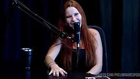 carla santos hottest podcast moments with bia hot sheer red lingerie tease?