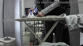 Desperate Housewife Orgasms Hard In Miniskirt Pantyhose At Home
