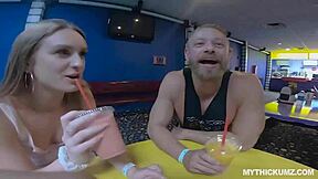 Pawg Daisy Stone Picks Up Stranger for Fat Curvy Quickie Blowjob