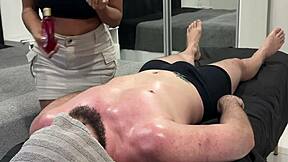 i paid for a massage but got his latina wife's deepthroat blowjob instead