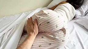 What If Sharing Bed with Petite 18+ Stepdaughter Leads to Doggystyle Moans?