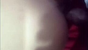 indonesian girl scared but fucked home alone