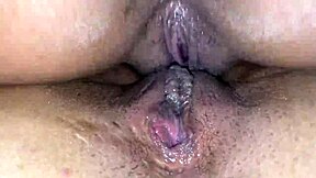 brutal close-up lesbian scissoring with creamy wet pussies grinding hard