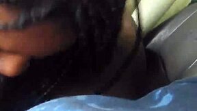 CAUGHT THIS EBONY MIDGET DEEPTHROATING HUGE BBC IN THE PARK!
