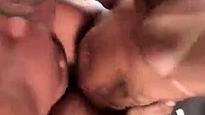 testing my brazilian wife's tan lines turns into hot backyard pounding