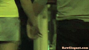 European beauty savors cock before bent-over pounding