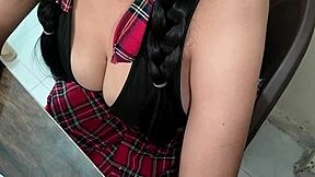 Teacher Fucks Schoolgirl Cum on Big Hips