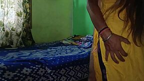 indian bhabhi chats dirty with dever bending over in sexy doggy style