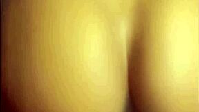 He slurps my creampie-filled pussy closeup before i ride his dick hard